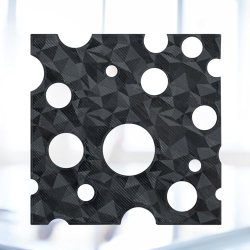 220mm (NO Magnetic Base) PEO (Diamond Pattern) & PET (Carbon Fiber Pattern) 3D Printer Build Plate Adhesive Print Bed Artilery Genius A net A6 A8 - color: PEO & PET (Diamond & Carbon Fiber), size: 220*220mm