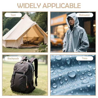 120ml Tent Seam Sealer, Repair Damaged/Seam Sealer Tent Fabric, Restore the Waterproof Barrier, for Camping/Hiking/Outdoor Gear - Clear