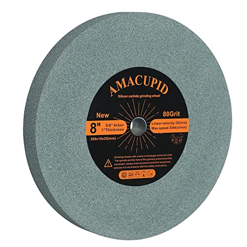 Bench Grinder Grinding Wheels. 80 Grit 8 Inch. Sharpening Carbide Tools