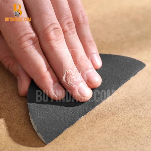 Indasa 50 PCS 9x11” Wet & Dry Sandpaper Sheets, 500 GRIT, Rhynowet Clog-Resistant Abrasive for Wood, Metal, Auto, Paint & Clear Coat Finishing, Sand Paper Silicon Carbide, Plusline - size: 500 GRIT 9"x11" Silicon Carbide