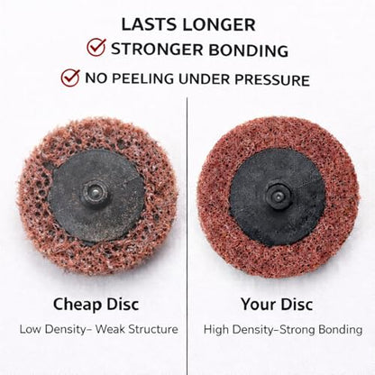 25-Pack 2" Medium Surface Conditioning Sanding Discs