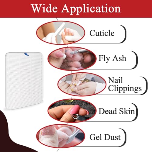 6 Pcs Nail Dust Collector Filter Compatible with CHRISTINE SHELLY 503