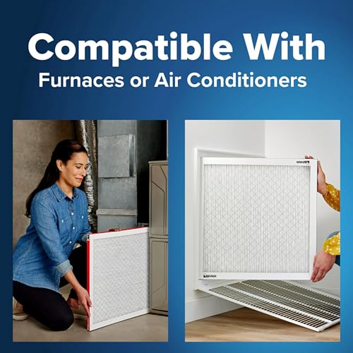 Filtrete 16x25x2 AC Furnace Air Filter, MERV 11, MPR 1000, Allergen Defense, 3-Month Pleated 2-Inch Electrostatic Air Cleaning Filter, 4 Pack (Actual Size 15.5 x 24.5 x 1.75 in) - size: 16x25x2