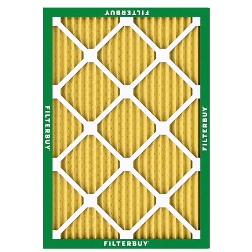 Filterbuy 9.5x13.5x1 Air Filter MERV 11 Pet & Allergy Defense (3-Pack) - size: 9.5x13.5x1