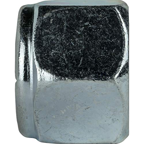 Fastenere Nylon Insert Hex Lock Nuts #4-40 Grade 2 Zinc, Clear Finish, Vibration-Resistant, Durable Hardware Nuts for Secure Fastening, Locking Nut, (100-Pack) - size: #4-40 (100 Pack)