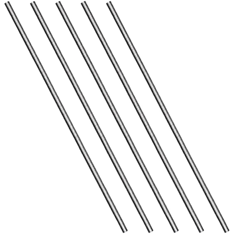5 Pack M3 x 300mm Fully Threaded Studs, 304 Stainless Steel Right Hand Thread Rod, for Anchor Bolts, Clamps, Hangers, U-Bolts & RC Car Parts
