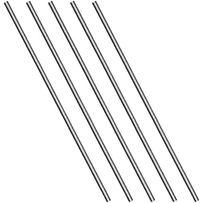 5 Pack M3 x 300mm Fully Threaded Studs, 304 Stainless Steel Right Hand Thread Rod, for Anchor Bolts, Clamps, Hangers, U-Bolts & RC Car Parts