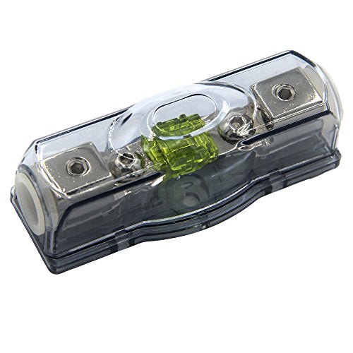 ZOOKOTO 100A Car Audio Power Wire Fuse Holder, Car Boat Marine Auto manlFuse Box Fuse Block 4 Gauge 100 Amp - size: 100A