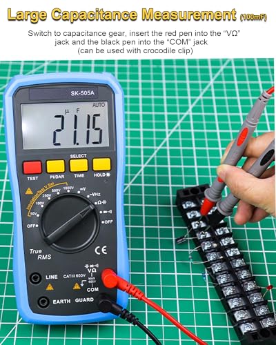 2-in-1 Insulation Resistance Meter 20GΩ/1000V