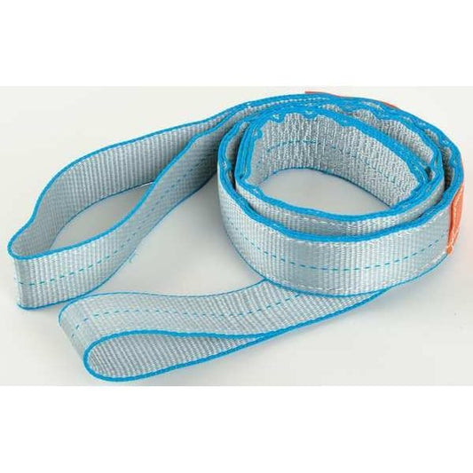 Lift-All Web Sling, Type 3, Tuff-Edge, 2inW, 6 ft.L, Silver