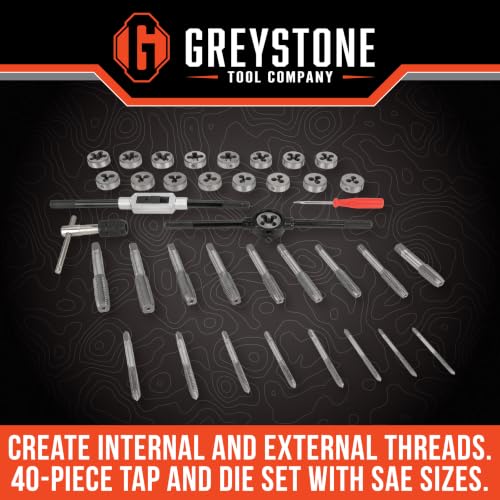 GTC60008 40 Pc. Metric Tap & Die Set
