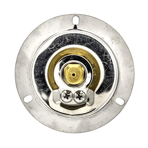 PIC Gauge PRO-204L-254CB Glycerin Filled Industrial Front Flanged Panel Mount Pressure Gauge with Stainless Steel Case, Brass Internals, Plastic Lens, 2-1/2" Dial Size, 1/4" Male NPT, 30/0/15 psi - style: 30” Hg Vac/0/15 PSI