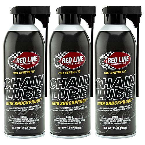 Red Line 43103 Chain Lube with Shockproof - 13 Ounce