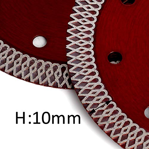 7 inch Diamond Blade Super Thin Diamond Cutting Blade for Tile Granite Marble (7“-1pc) - size: 7“-1pc