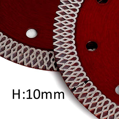7 inch Diamond Blade Super Thin Diamond Cutting Blade for Tile Granite Marble (7“-1pc) - size: 7“-1pc