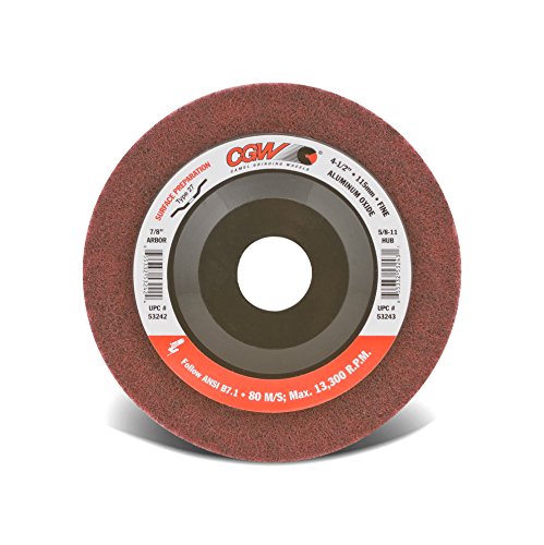 53242 4-1/2X7/8 A/O T27 Maroon FINE Unitized- SURF PREP