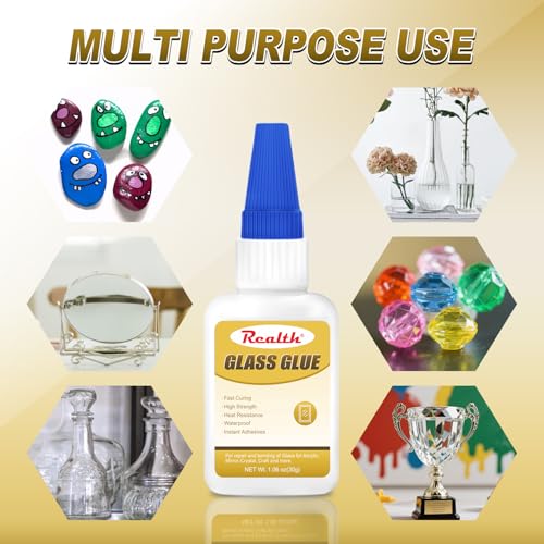 Clear Liquid Glass Glue 30g Fast-Drying - size: 30g, style: Glass Glue