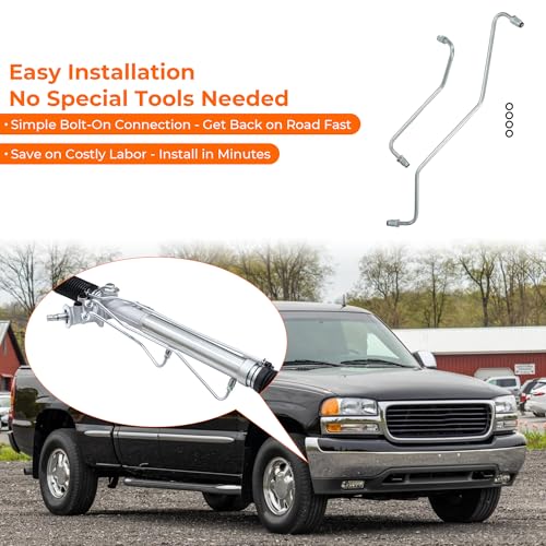 Rack and Pinion Transfer Line Compatible with RWD Chevrolet & GMC Models