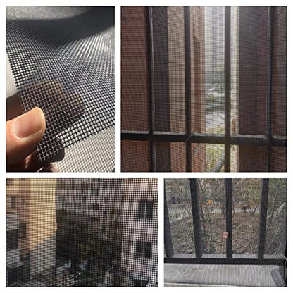 PVC Coated 304 Stainless Steel Mesh 2-Pack, Screen for Vent Cage Cabinet - size: 8.2"x11.8",2pack