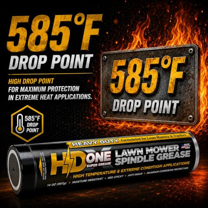 2-Pk X-ONE Heavy Duty Hi-Temp Bearing Grease for Cub Cadet Troy-Bilt MTD