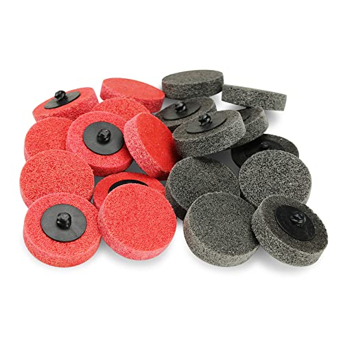 BHA 2" Surface Preparation Quick Change Discs - Red (Fine) - 10 Pack - size: Red (Fine)