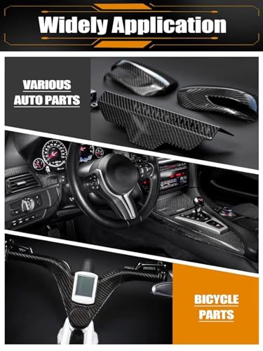 Carbon Fiber Sheet, 100×250 MM 0.5mm 1.0mm 1.5mm 2mm 3.0mm 4.0mm, 3K Full Carbon Fiber Board 100% Twill Weave Glossy Surface Carbon Fiber Plate - size: 100×250×1MM, style: Twill Weave Glossy Surface