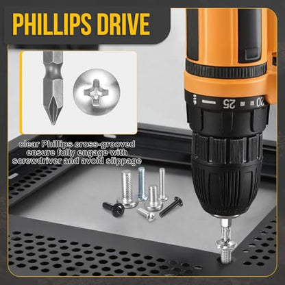 DTGN #8-32 Phillips Pan Head Machine Screw W/Nut&Washer 304 300Pcs - size: #8-32