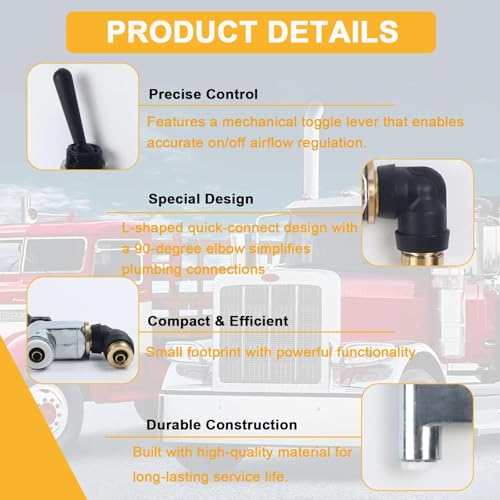 BA14500 Air Toggle Switch Pneumatic Control Valve