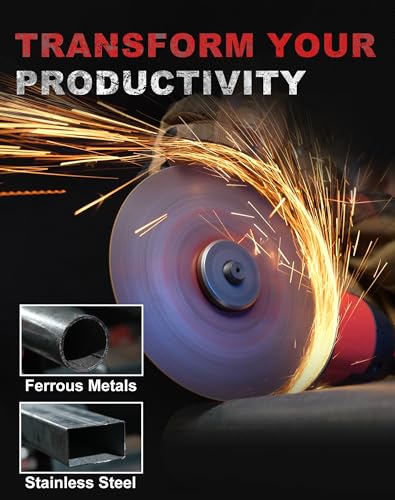 EZARC Metal Cut Off Wheels, 6'' x .045'' x 7/8'', 25-Pack - size: 25PCS 6'' x .045'' x 7/8''
