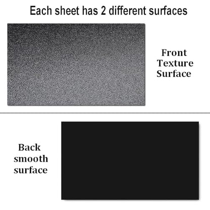 ABS Plastic Sheet 1/4 Inch Thick,12" x 16" Black, Moldable Plastic Sheets - size: 12"x16"x1/4"