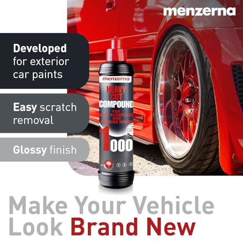 menzerna Heavy Cut Compound 1000 I Abrasive Polishing Compound I 16 fl oz - color: Heavy Cut 1000 (16oz)
