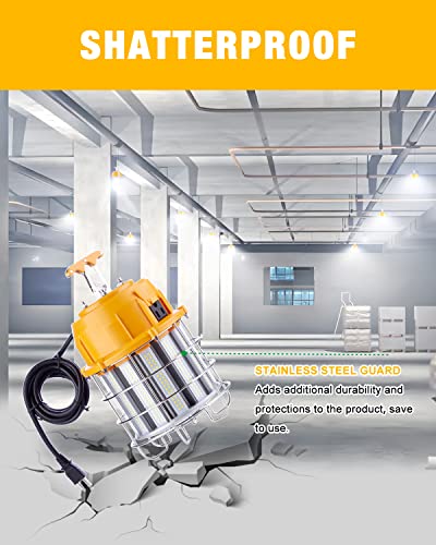 LED Temporary Work Light 150W 18000LM 5000K LED Construction Lights - size: 150W with 10FT Cord