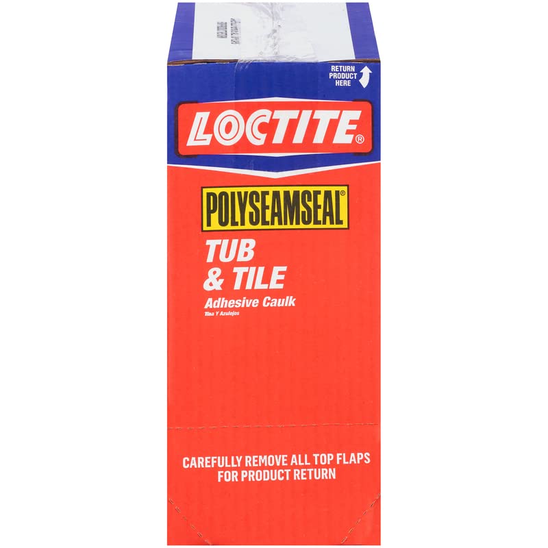 Polyseamseal Tub And Tile Caulk Almond Paintable 6 Oz 1/4 " X 1/4 "12
