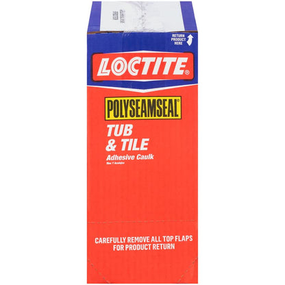 Polyseamseal Tub And Tile Caulk Almond Paintable 6 Oz 1/4 " X 1/4 "12
