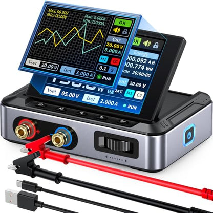 FNIRSI DPS-150 DC Power Supply Variable 30V 5A, 4-Digit IPS Flip Display - style: DPS-150