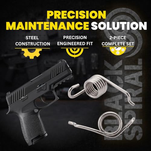 2-Piece Precision Compression Spring Set – Compatible with P/320 & P/250-Pattern Platforms - Durable Steel Construction - Drop-in Maintenance & Replacement Kit - Consistent Mechanical Performance