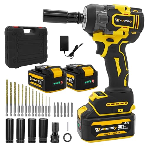 1/2" Cordless Impact Wrench 650N.m(480 Ft-lbs) Brushless Impact Gun