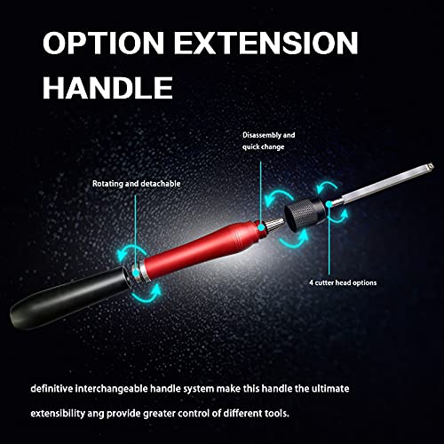 Carbide Wood Lathe Turning Tools, Aogbra Quick Replacement Turning Tools Set, Latest Version Lathe Full Size Rougher Finisher Swan Neck Hollowing Tools - color: Upgrade
