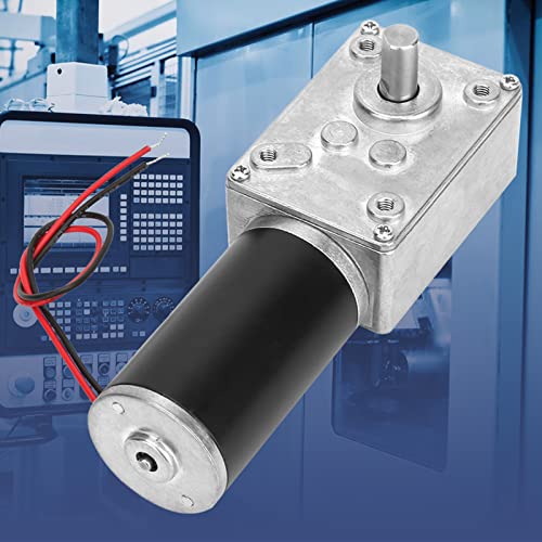 DC Worm Gear Motor, High Torque Speed Reduction Motor 24V - size: 30RPM