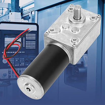 DC Worm Gear Motor, High Torque Speed Reduction Motor 24V - size: 30RPM