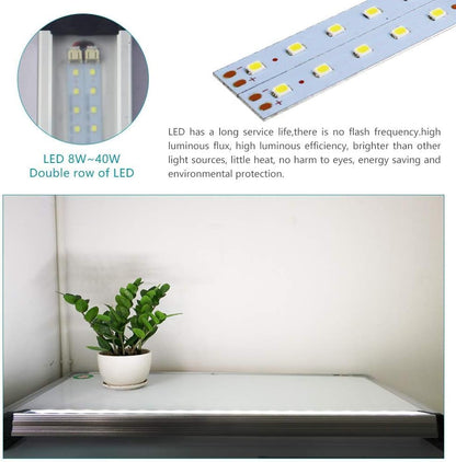 Led Industrial Machine Tube Light, lP66 Waterproof Explosionproof Work Lamp 49.2" 40W for CNC Internal, 110v to 220v Universal（40W） - size: 40W