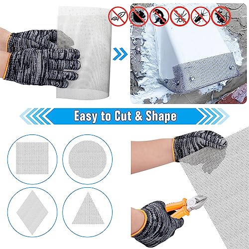 Valchoose 4PACK Stainless Steel Woven Wire Mesh Never Rust 11.8"X8.2" - size: 11.8"X8.2"(300X 210mm)
