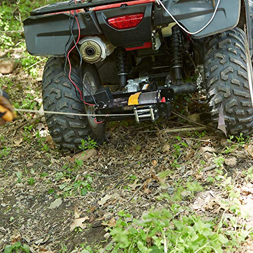 RUGCEL WINCH 3500lb. ATV/UTV Electric Winch,with Roller Fairlead, Mount Plate