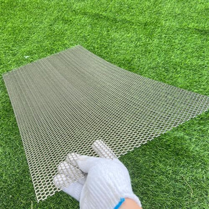 30"x15" Perforated Metal Sheets 19 Gauge Expanded Metal Mesh Opening Hexagonal Hole 1/4" (About 6mm) Perforated Stainless Steel 304 Mesh Screen Panel Decorative Panel Decorati Plate - size: 30"x15", style: Hexagonal Hole 6mm