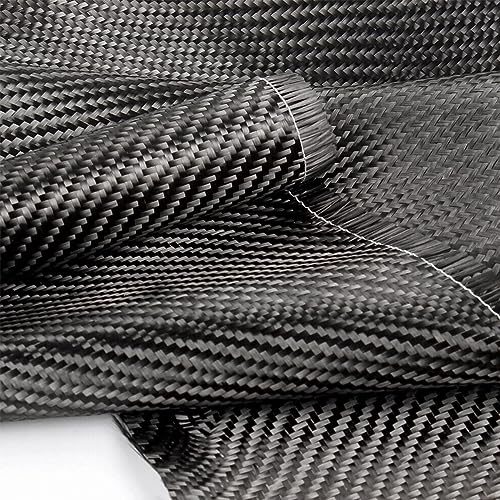 Carbon Fiber Fabric Roll 6.5ft x 12” Carbon Fiber Sheet Pure Fabric Roll - size: 6.5 Feet