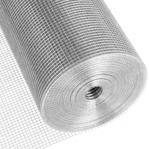 Hardware Cloth 1/2Inch 48"x100ft,23G Galvanized Chicken Wire Mesh