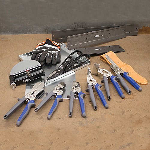 Klein Tools 89556 Metal Cutter, Tin Snips Cut Tin, Copper, Aluminum, Vinyl, Steel and Stainless Steel, 12-Inch