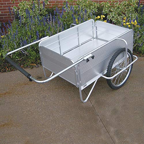FarmTek Aluminum Fold-Up Utility Cart – 250 lb Capacity