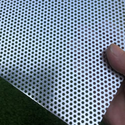 Aluminum Perforated Metal Sheets 16 Gauge 23.6 inch by 11.8 inch Expanded Metal Mesh Aluminum Opening 1/8" 0.12 inch (About 3 mm) Perforated Steel Sheet Mesh Screen Decorative - size: 23.6" X 11.8"
