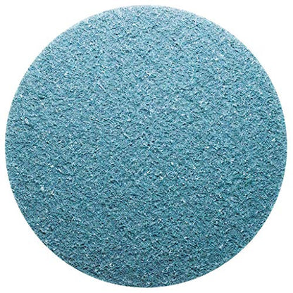 Benchmark Abrasives 5" Hook & Loop Surface Conditioning Non-Woven Discs for Paint Removal Sanding Polishing Deburring Cleaning, Angle Grinder Abrasive Discs (10 Pack) - (Blue - Fine)